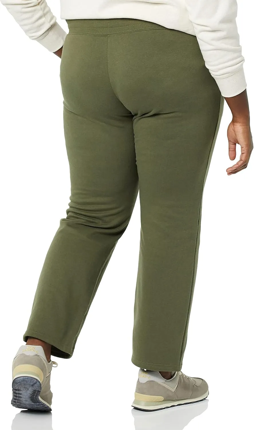 Amazon Essentials Straight Leg Sweatpants with Drawstring for Women, Fleece - (Available in Plus Size)