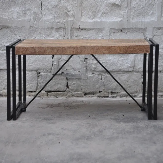 BARN Industrial Coffee Table 90Cm Natural