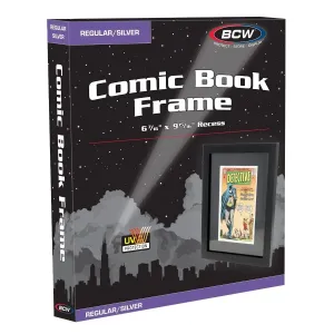 BCW Comic Book Frame for Silver Age (Wood, UV Protection)