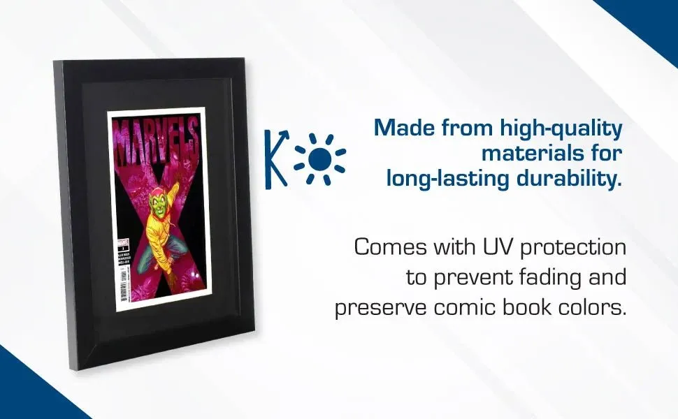 BCW Comic Book Frame for Silver Age (Wood, UV Protection)