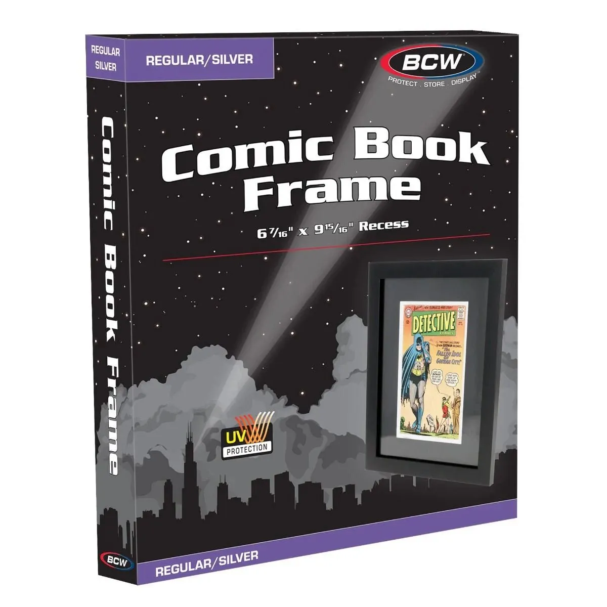 BCW Comic Book Frame for Silver Age (Wood, UV Protection)