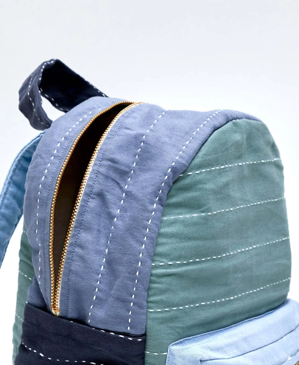 Colorblock Mini Backpack - Spruce