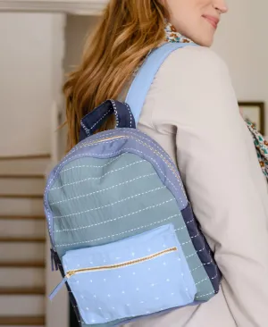 Colorblock Mini Backpack - Spruce