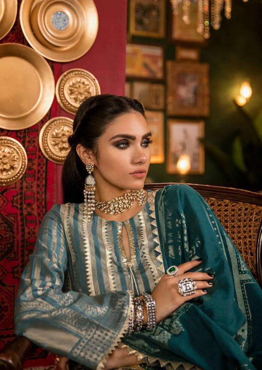 Cross Stitch Royal Secrets Jaquard Collection 2019 – Taaq E Rawan A