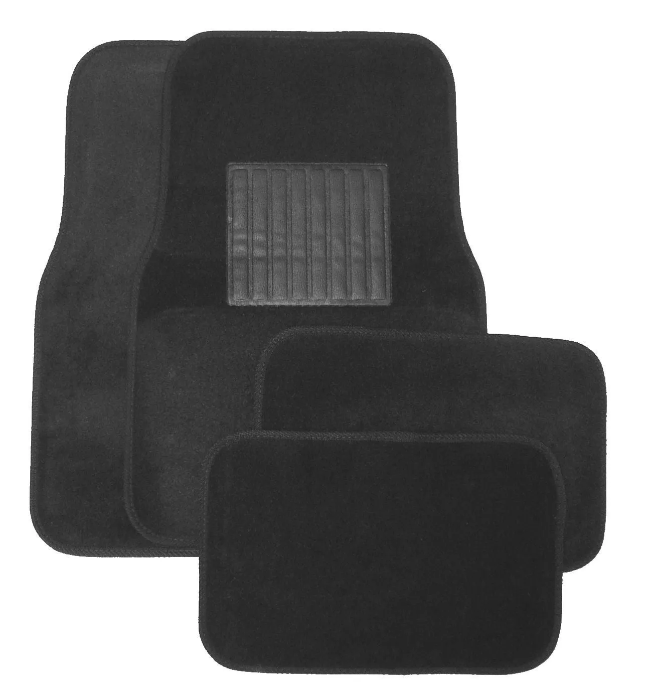 Deluxe 4 Piece Carpet Mat Set