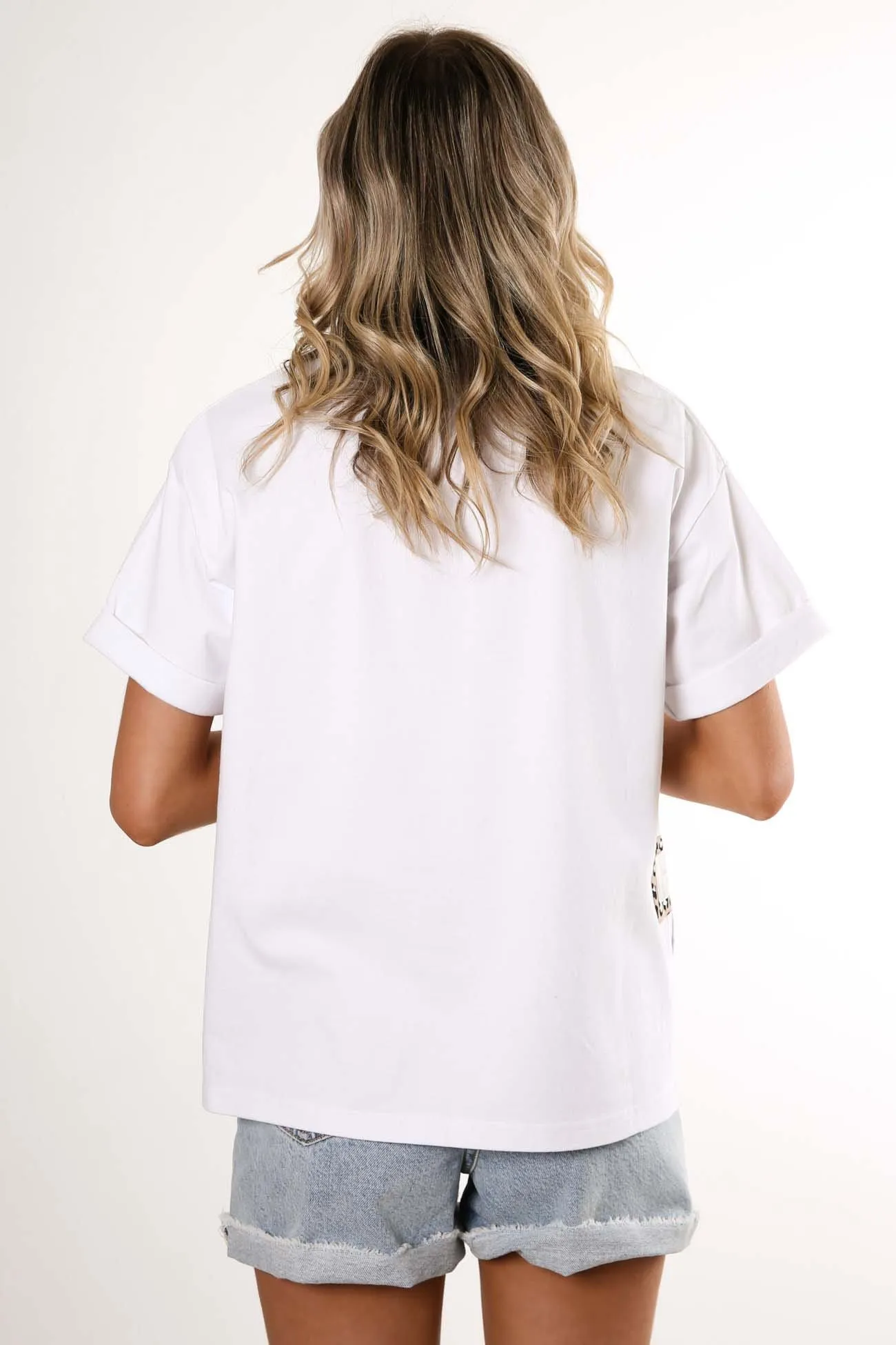 Fierce Tee White