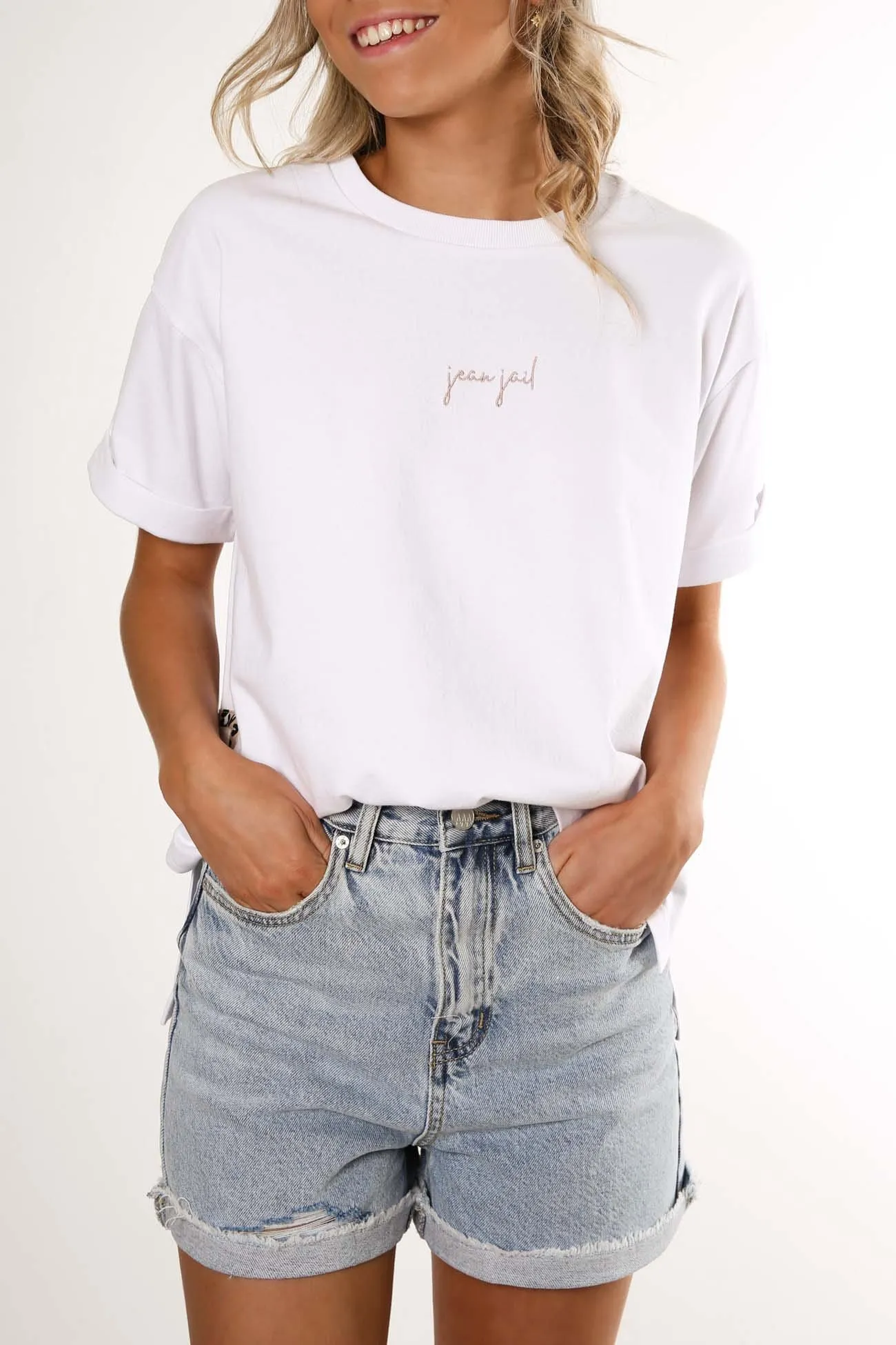 Fierce Tee White