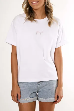 Fierce Tee White