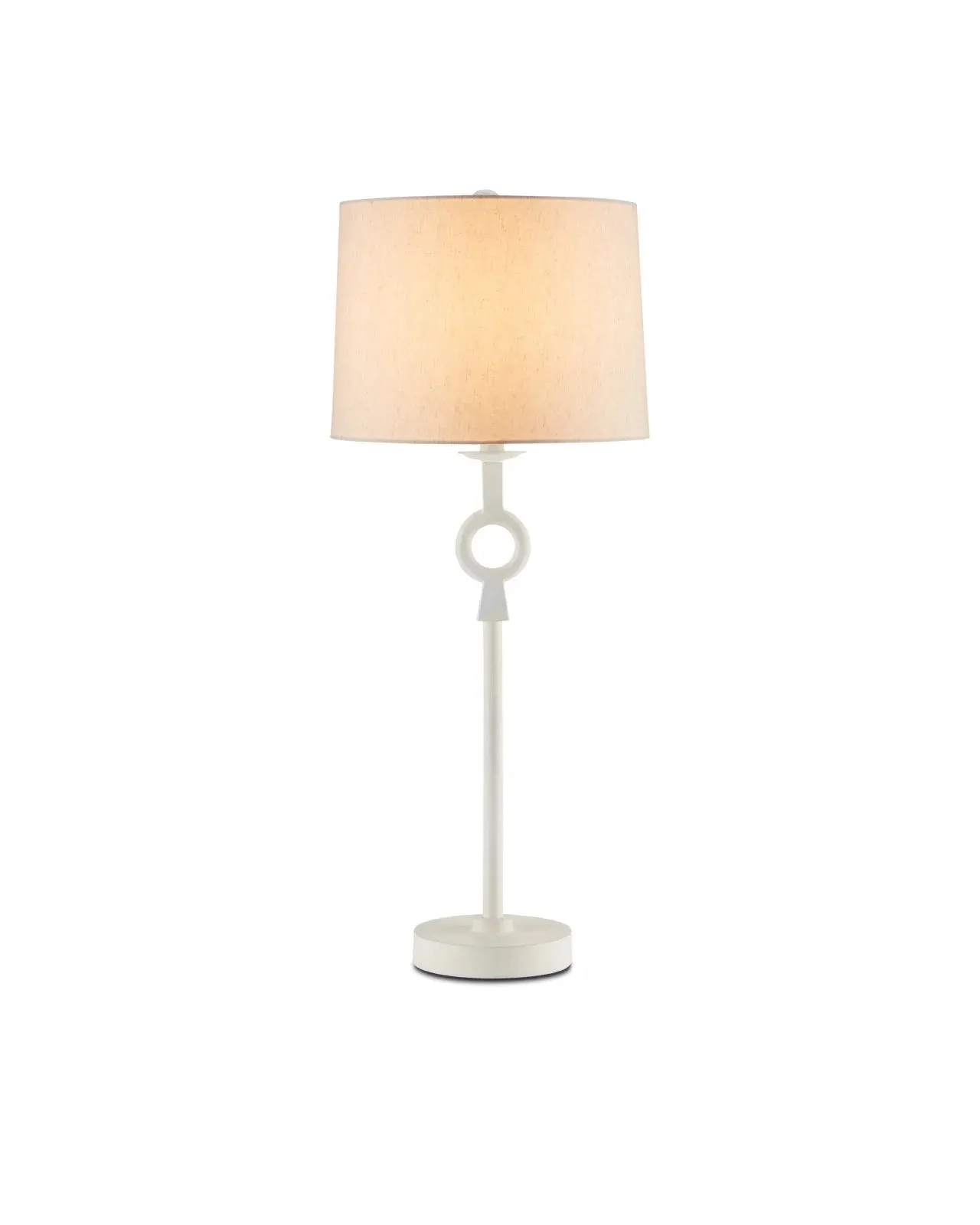 Germaine White Table Lamp