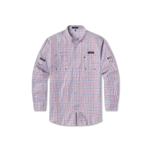 Harbor Cay Fishing Shirt - Abaco Grid