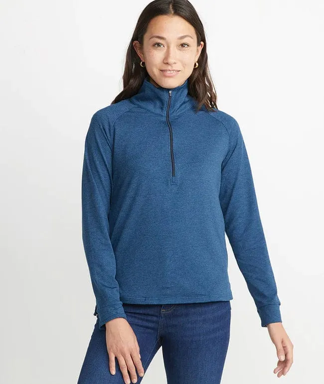 Marine Layer - Women's Re-Spun Sport Quarter-Zip