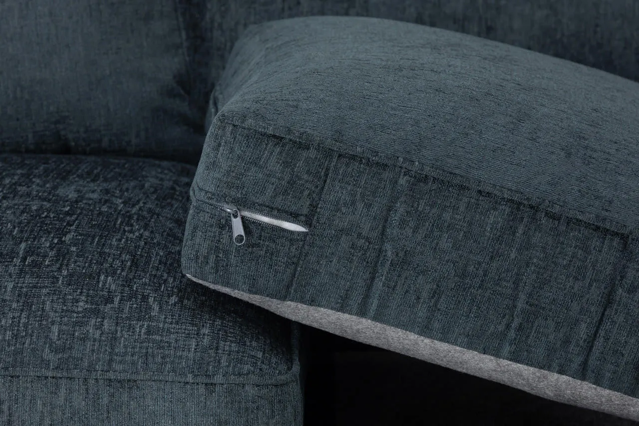 Midas Sofa - Charcoal Large Corner - 248 x 248 CM