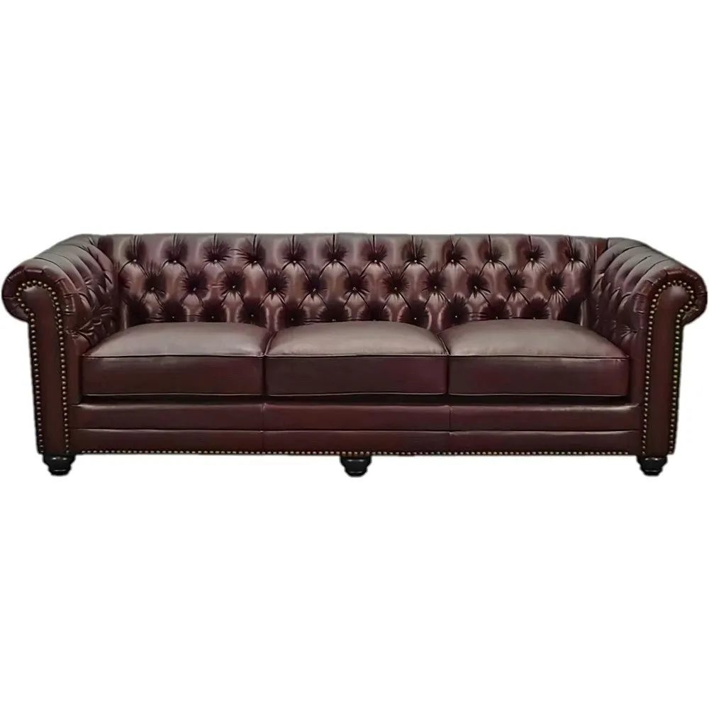 Moran Furniture Bastille Chesterfield Sofa