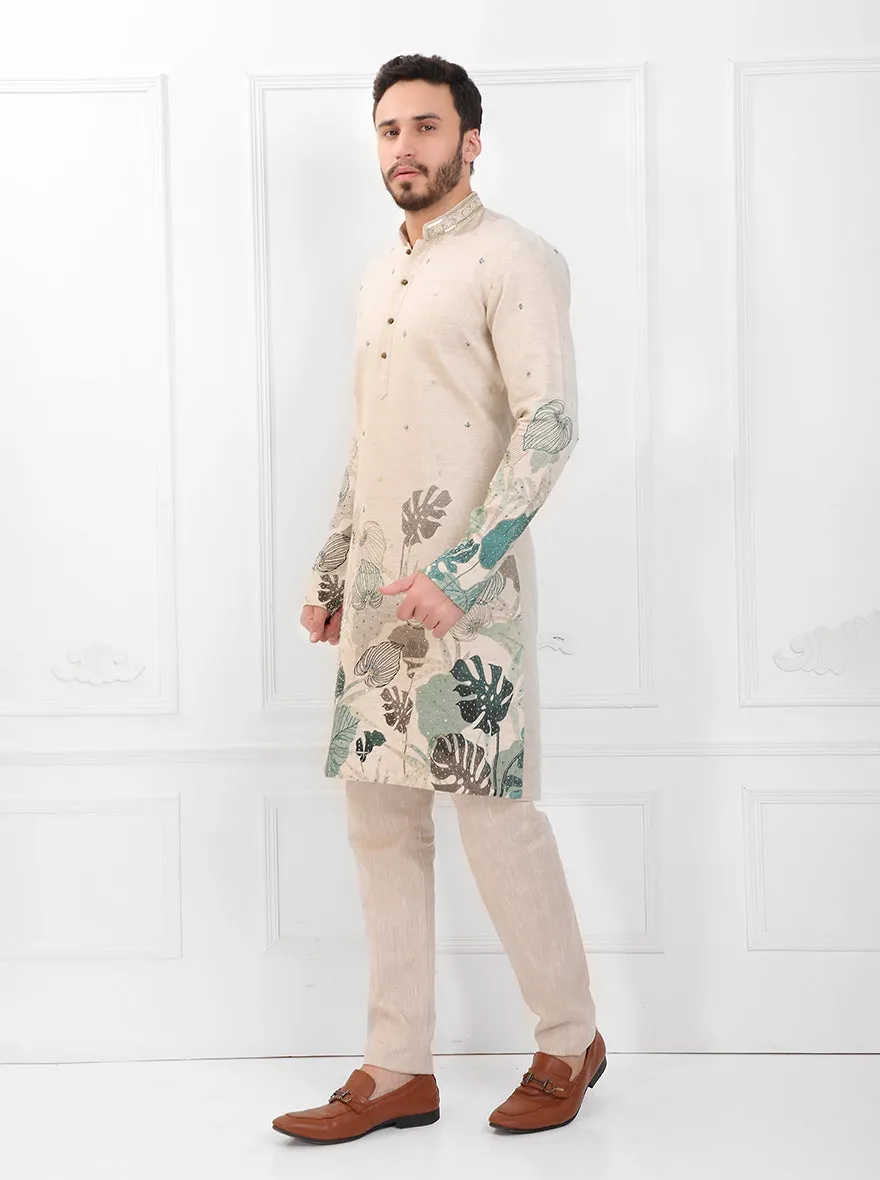 Natural Kurta Pajama | TULA