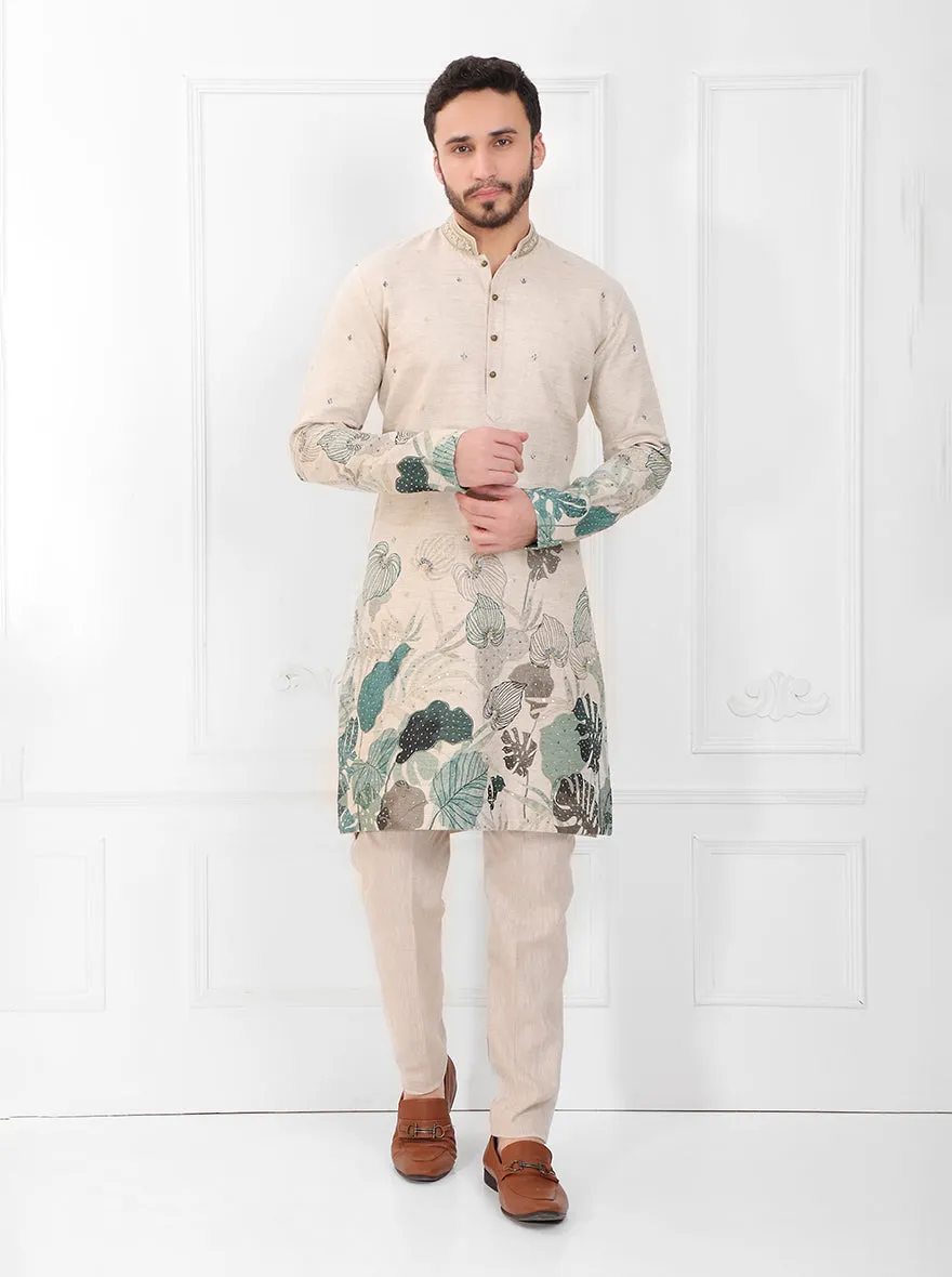 Natural Kurta Pajama | TULA