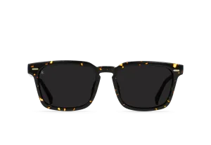 Raen Adin Men's Square Sunglasses - Cosmos Tortoise/Dark Smoke