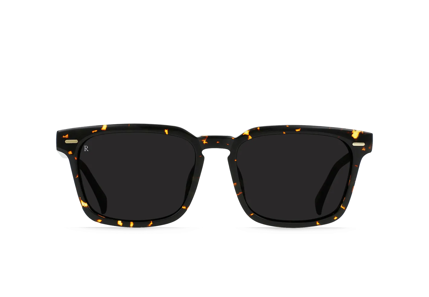 Raen Adin Men's Square Sunglasses - Cosmos Tortoise/Dark Smoke