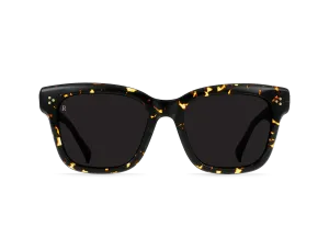 Raen Breya Women's Square Sunglasses - Cosmos Tortise/Dark Smoke