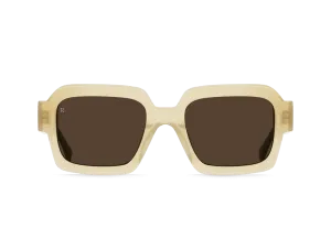 Raen Mystiq Unisex Square Sunglasses - VILLA / VIBRANT BROWN