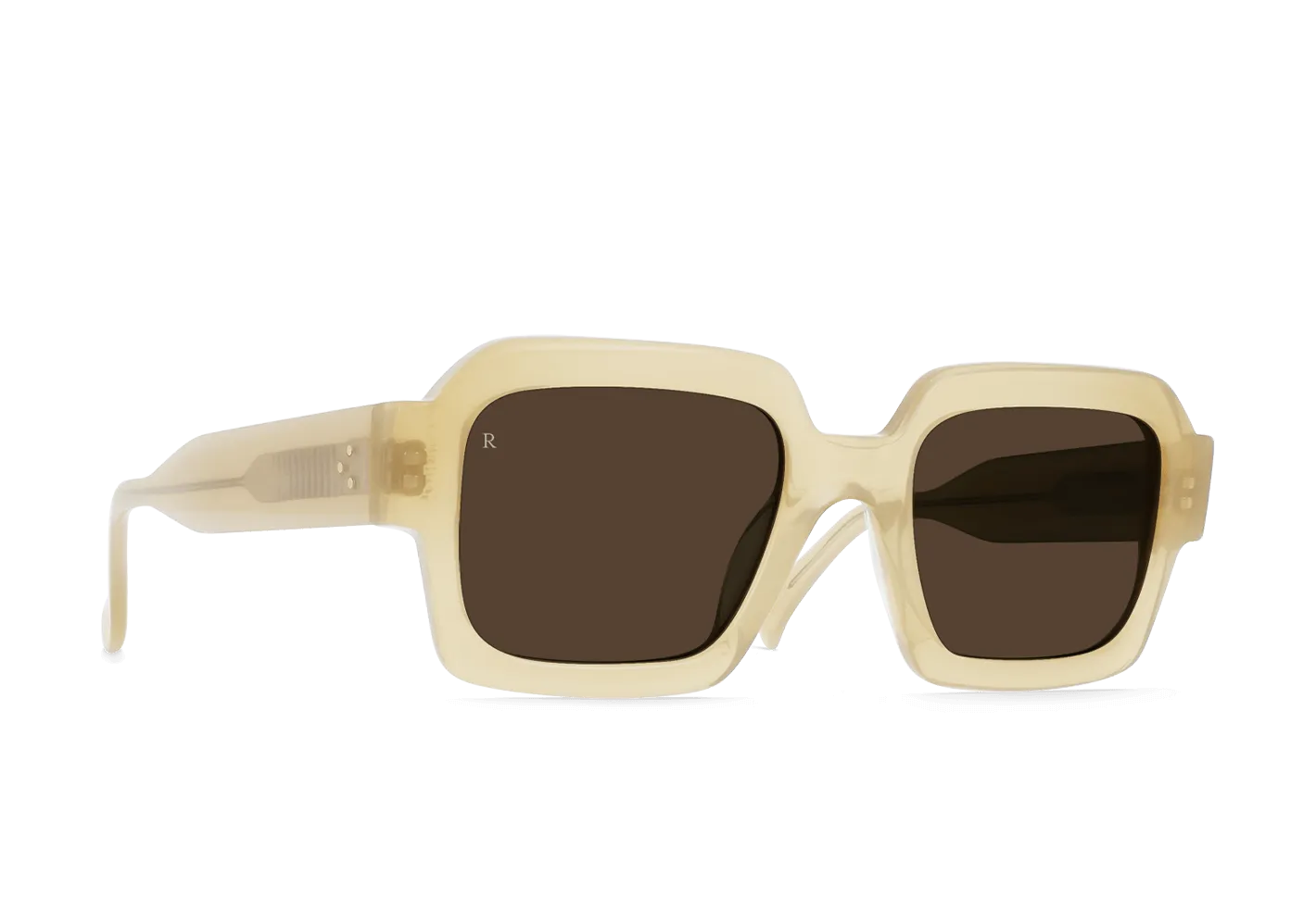 Raen Mystiq Unisex Square Sunglasses - VILLA / VIBRANT BROWN