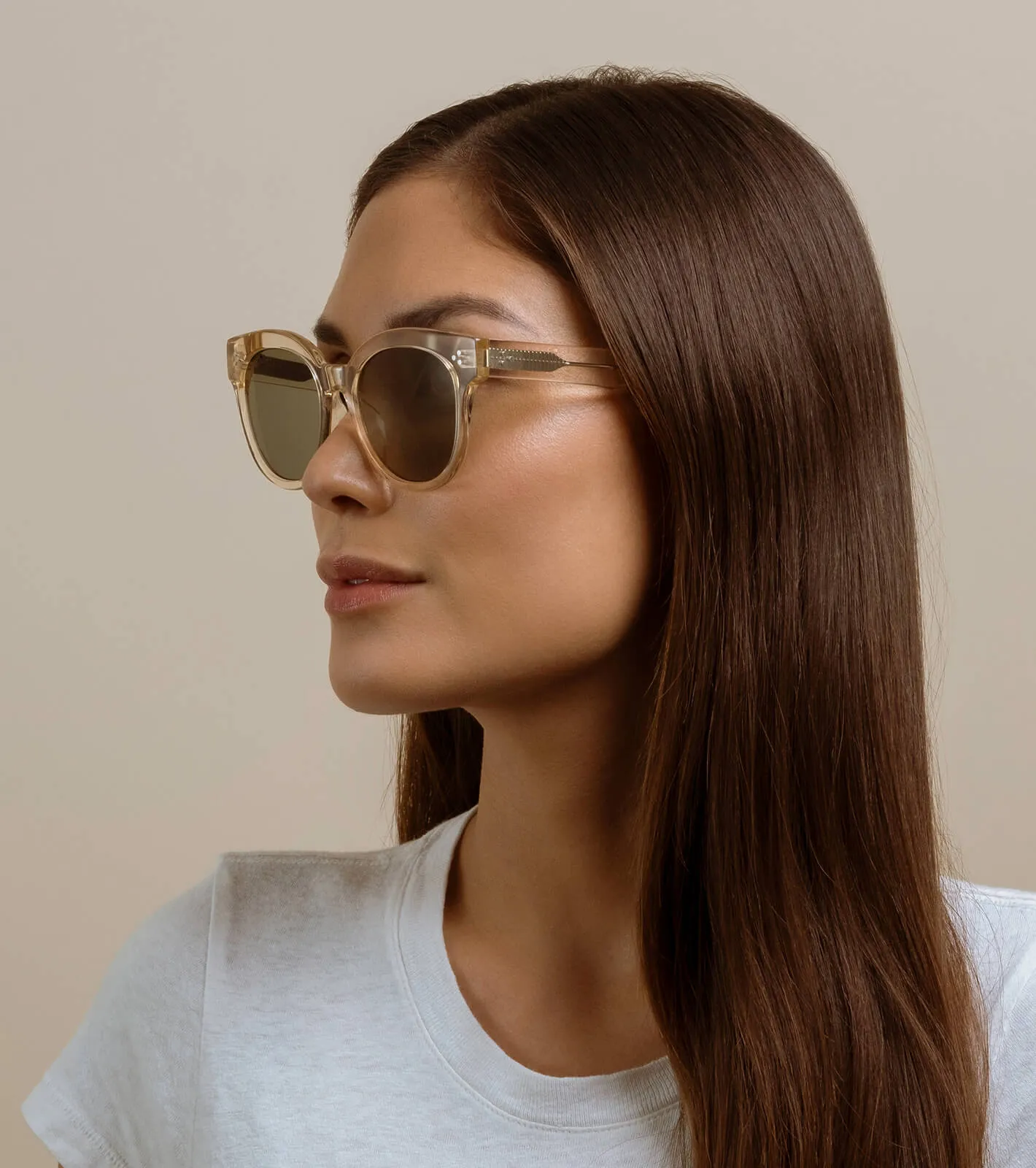 Raen Nikol - Ginger Pewter Mirror Sunglasses