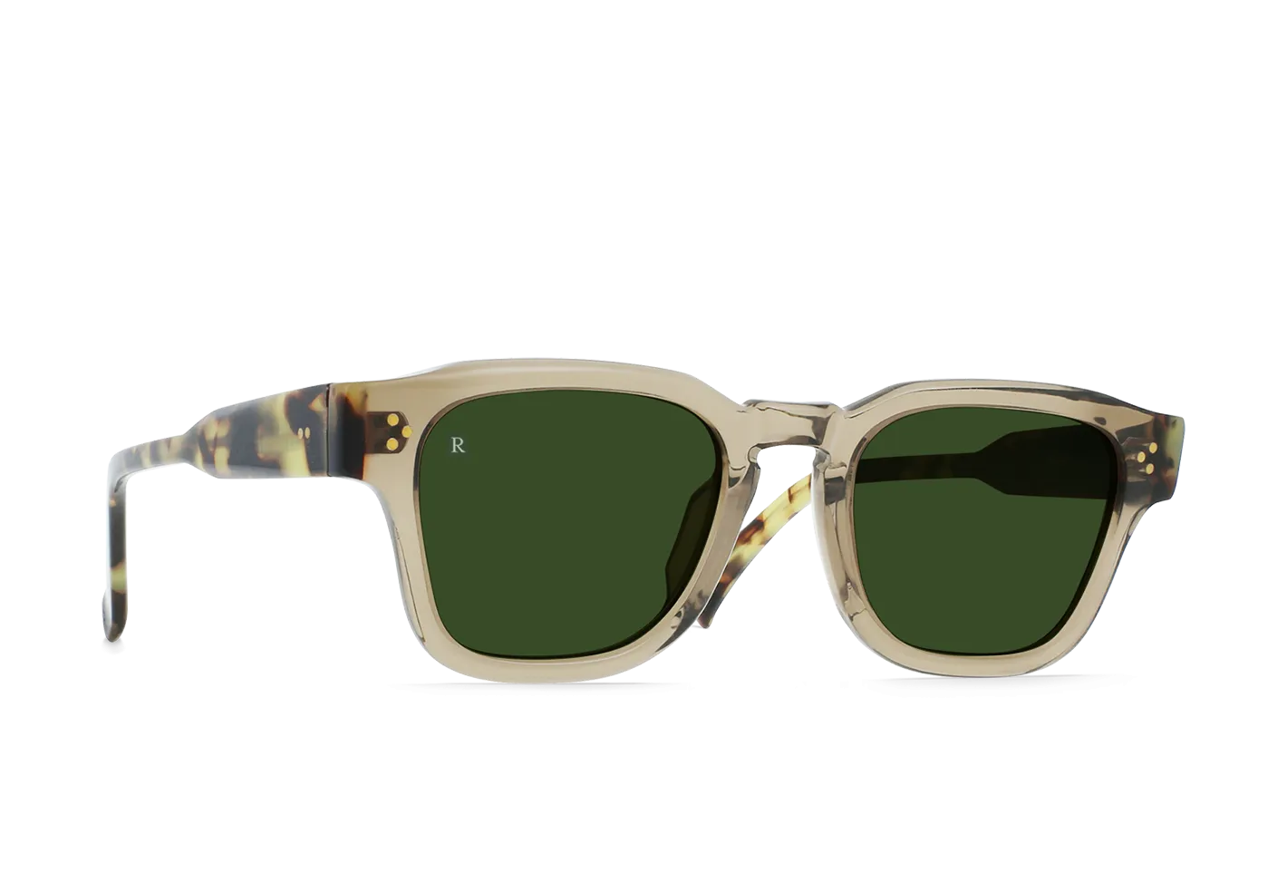 Raen Rece Nopal Bottel Green 51 Sunglasses