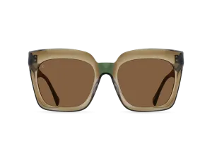 Raen Vine Fern Groovy Brown Sunglasses