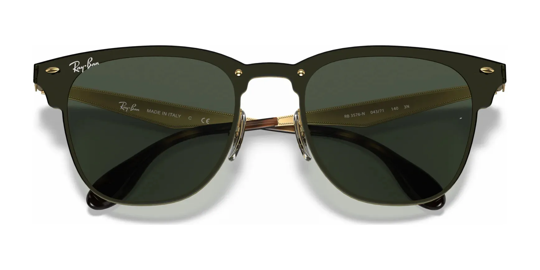 Ray-Ban BLAZE CLUBMASTER RB3576N Sunglasses | Size 141