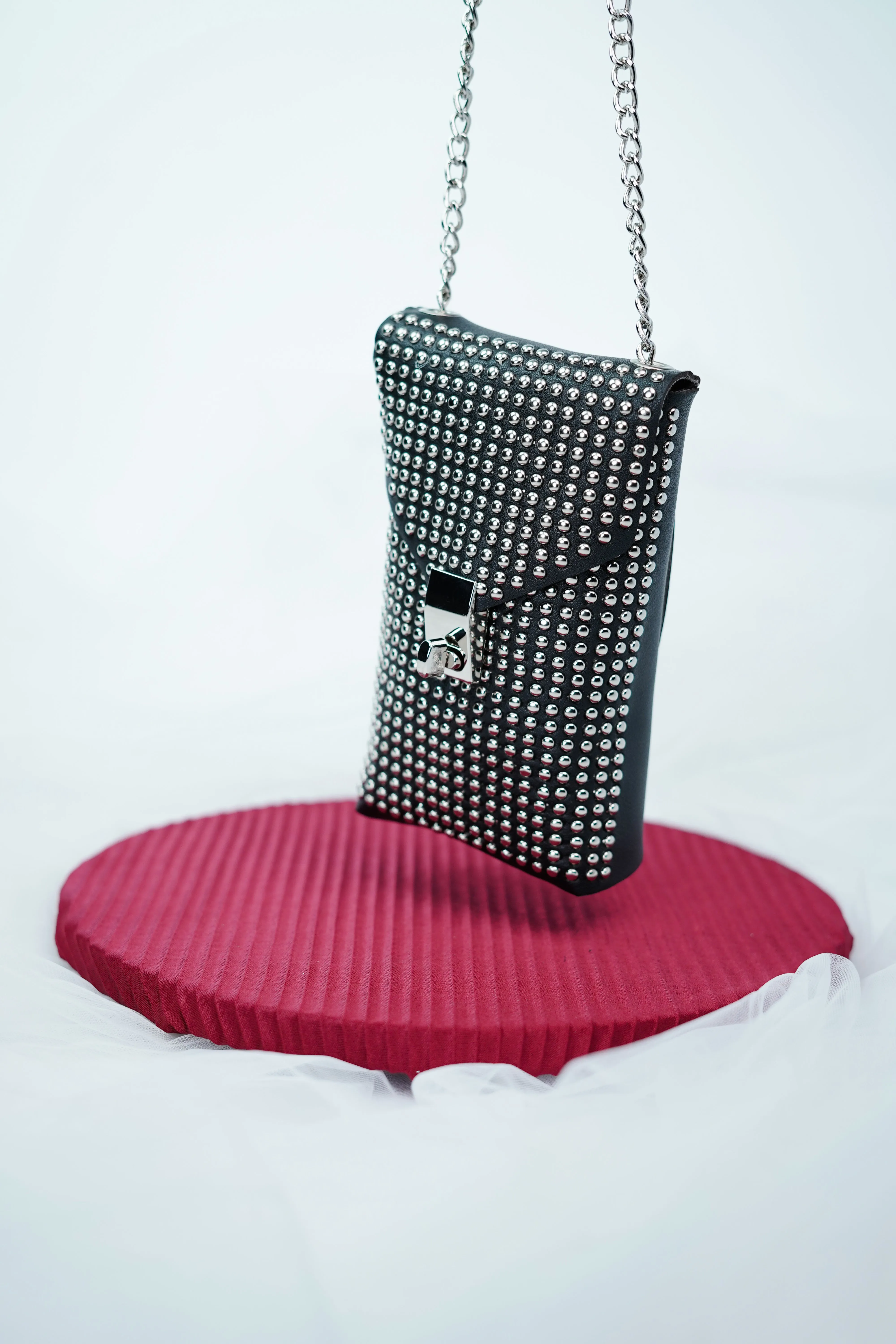 Studded Waist Belt Bag