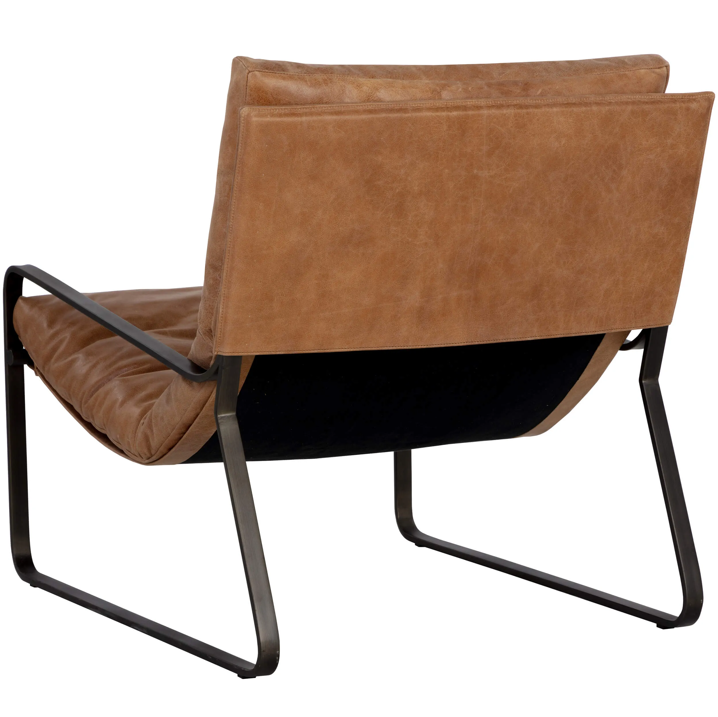Zancor Leather Chair, Tan